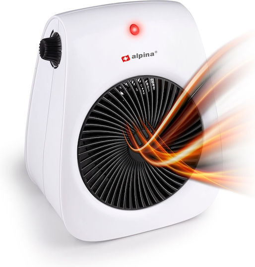 Alpina Appliances Heizlüfter Boden Weiß 2000W