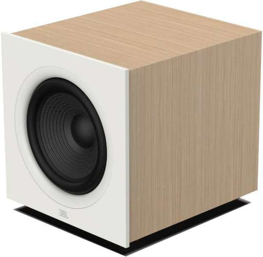 JBL Stage 200p JBL200PWHTEU Αυτοενισχυόμενο Subwoofer 300W Λευκό