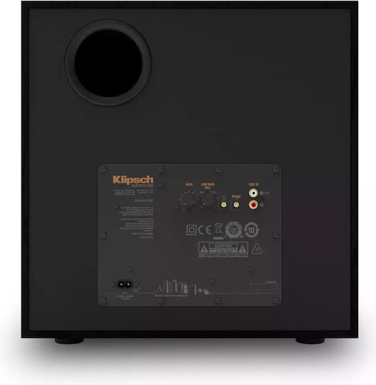 Klipsch R-121SW Aktiv Subwoofer mit 12" 200W Schwarzes