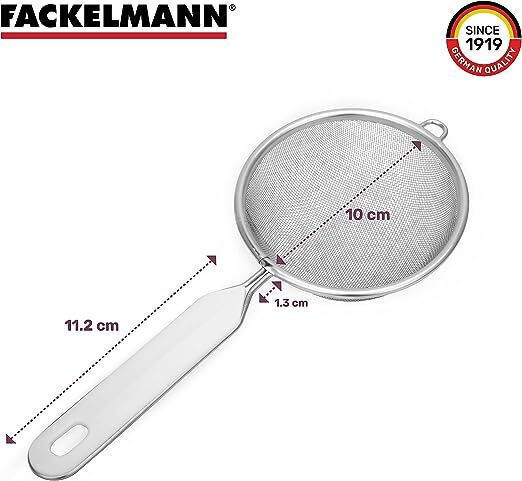 Fackelmann Σουρωτήρι ανοξείδωτο με πλαστική λαβή Ø10cm