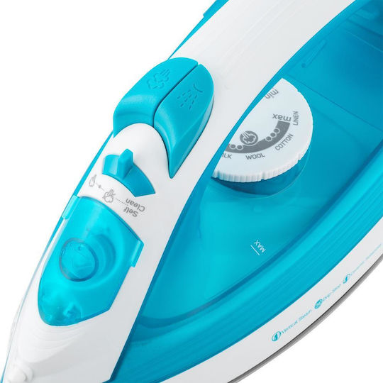 Sencor Steam Iron 2000W with Ceramic Plate and Continuous Steam Supply 25g/min