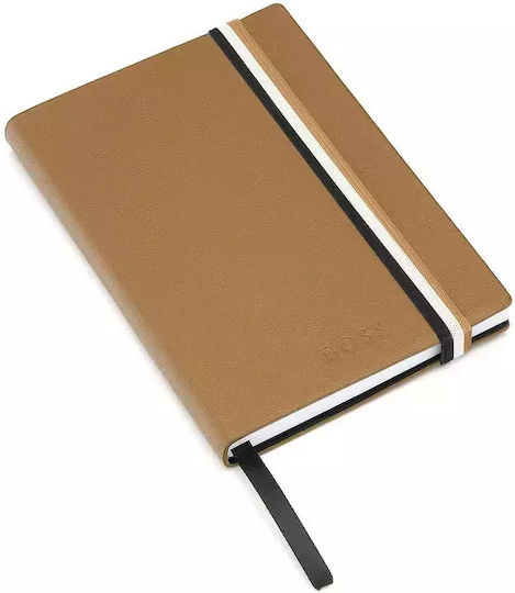 Boss Iconic Notebook A6 Ruled Brown