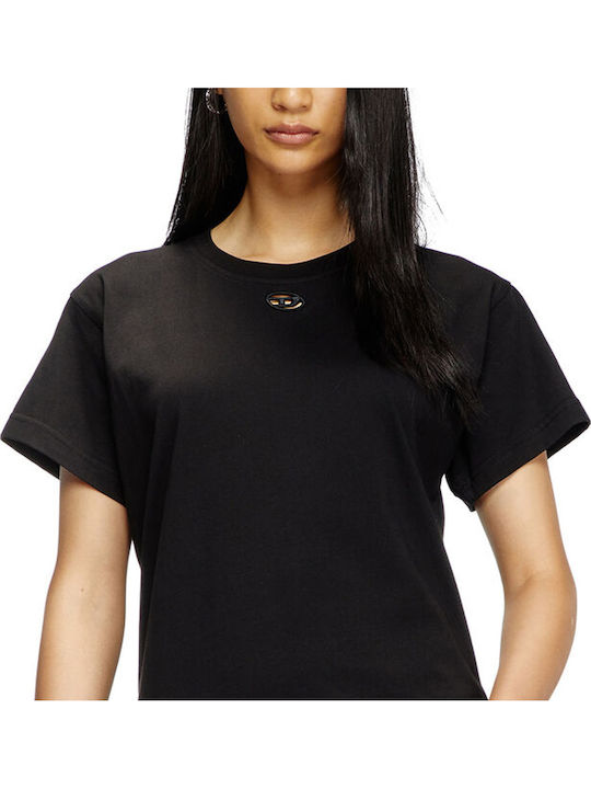 Damen T-Shirt Black