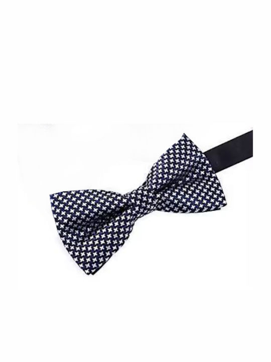 Martin & Co Bow Tie Martin & Co Blue Print Bow Tie