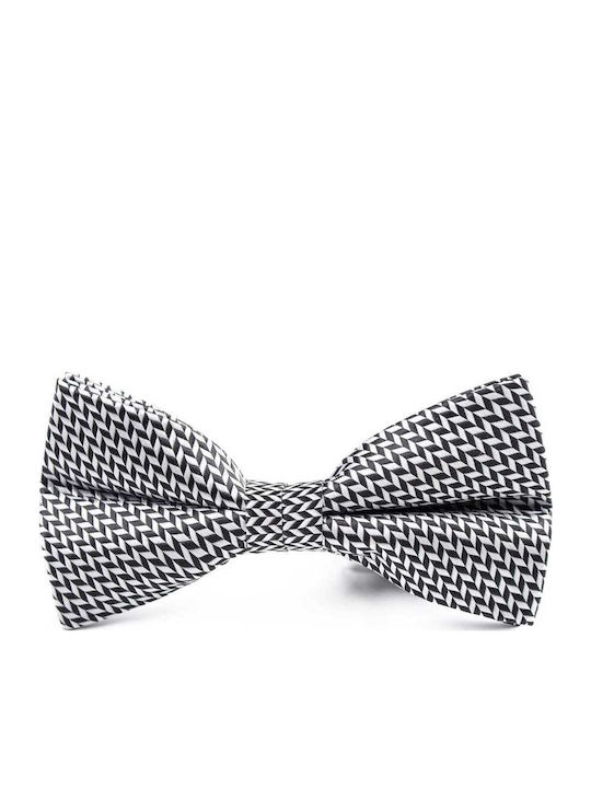 Martin & Co Black and White Bow Tie