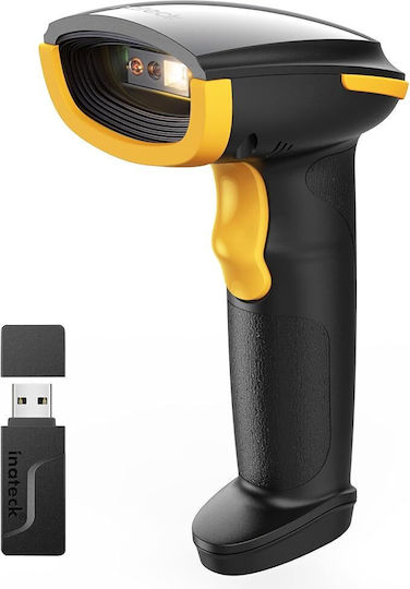 Inateck Handheld Scanner Wireless with 2D and QR Barcode Reading Capability