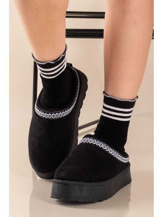 Closed Women's Slippers Black