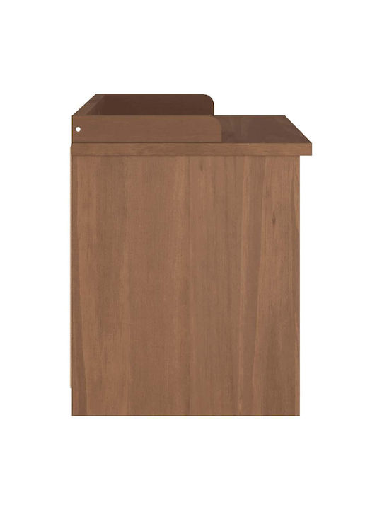 Sandens Entry Furniture with Shoe Rack & Bench Coffee 87x40x50cm