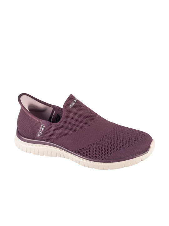 Skechers Virtue Women's Slip-Ons Burgundy