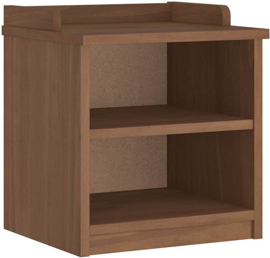 Entry Furniture with Shoe Rack & Bench Coffee 45x40x50cm