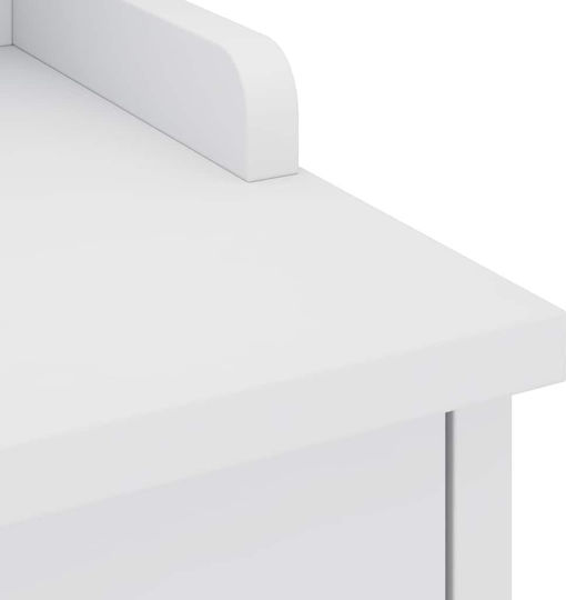 Eingangsmöbel mit Schuhschrank & Bank White 45x40x50cm