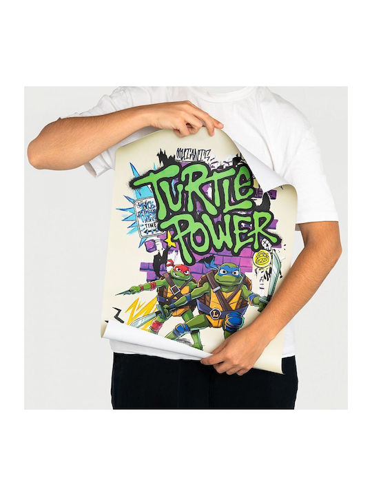 Set of 2 Mini Posters 38x52cm Teenage Mutant Ninja Turtles TMNT Anime Collection
