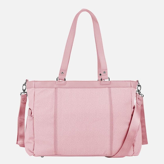 Mayoral Shoulder/Hand Diaper Bag Pink