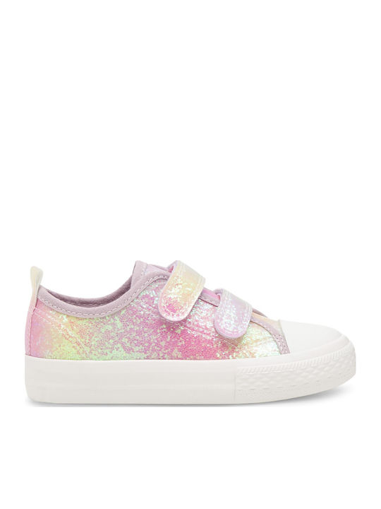 Kids Sneakers High with Scratch Multicolour