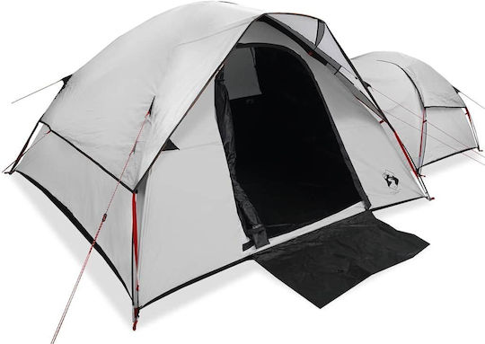 vidaXL Camping Tent White 3 Seasons for 5 People