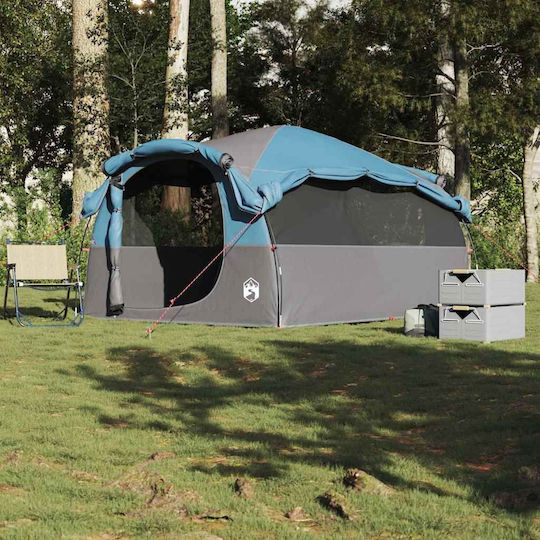 vidaXL Campingzelte Tunnel Blau für 6 Personen 564x260x185cm