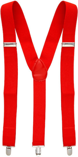 Carnival Suspenders Red 1pcs