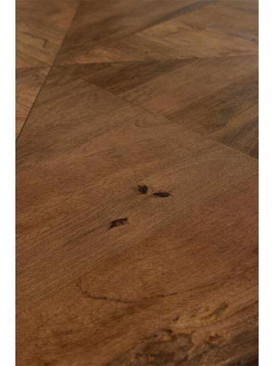 Magnolia Rund Tisch Speisesaal aus Massivholz Natural 120x120x77cm