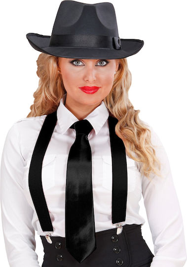 Carnival Suspenders Black 1pcs
