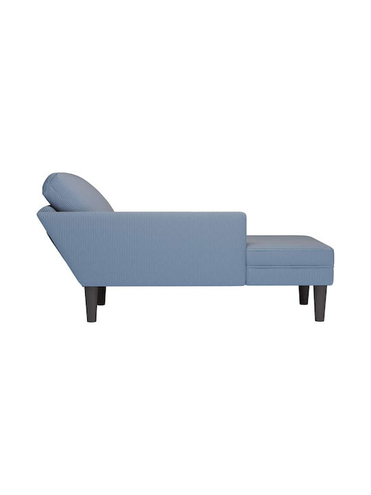 Recliner Stoff Blau L132xW56xH70cm