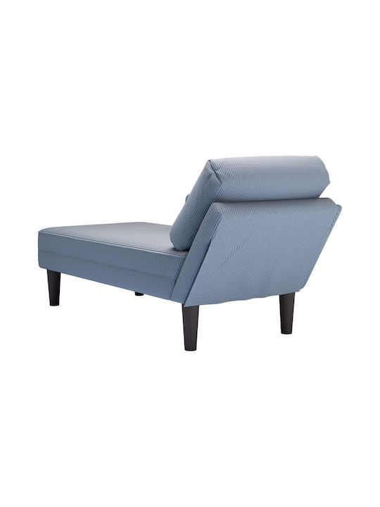Recliner Stoff Blau L132xW56xH70cm