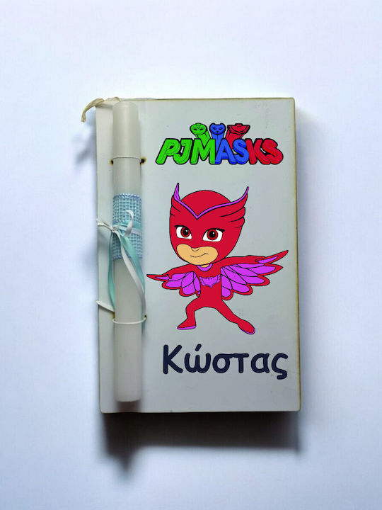 Osterkerze PJ Masks Runde