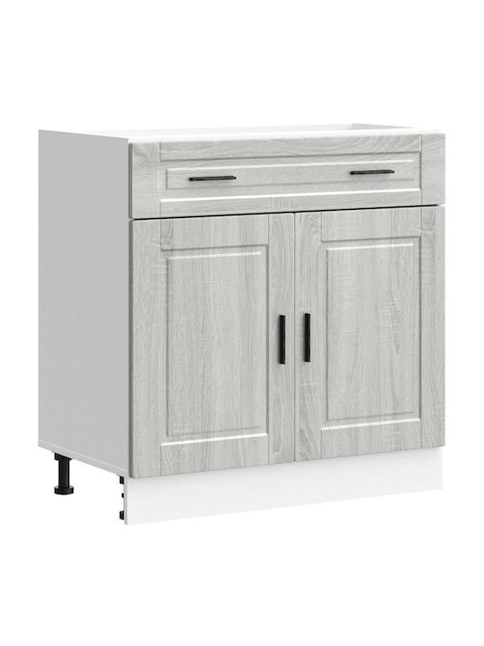 Dulap de podea Sonoma Grey 80x46x81.5buc