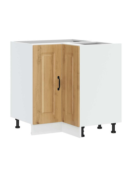 Dulap de Colț pardoseală Coffee 75.5x75.5x81.5buc