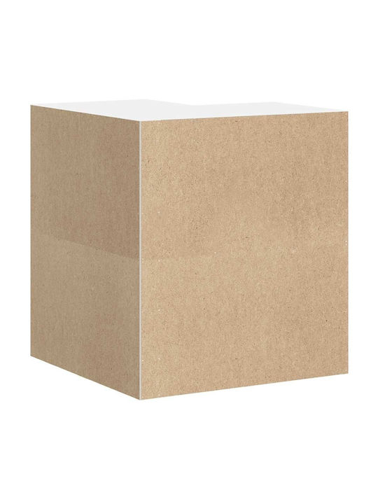 Porto Eckschrank Wand Coffee 57x57x60cm