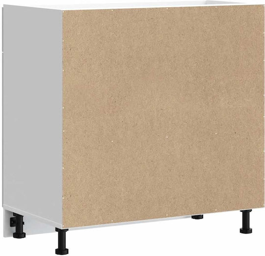Floor Cabinet White 80x46x81.5cm