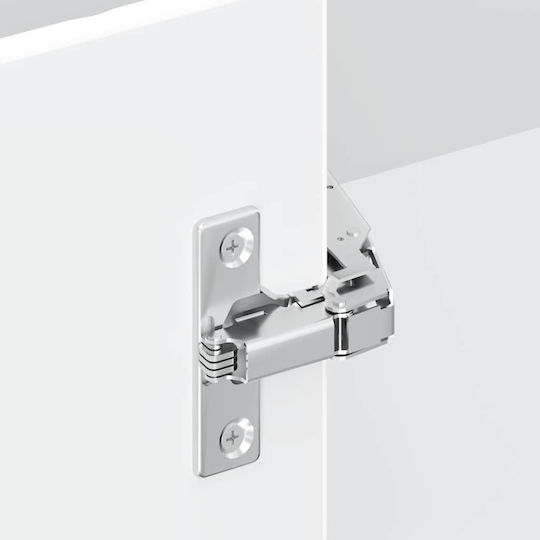 Γωνιακό Ντουλάπι Δαπέδου Λευκό 75.5x75.5x81.5εκ.