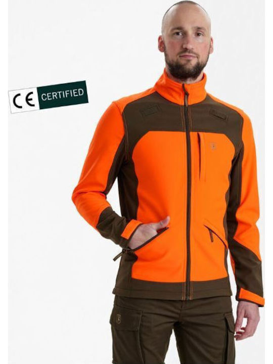 Deerhunter Rogaland Αδιάβροχο Κυνηγετικό Μπουφάν Softshell Πορτοκαλί
