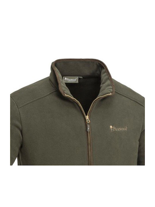 Pinewood Nydala Fleece Cardigan Brown Pinewood Nydala Fleece Cardigan Brown