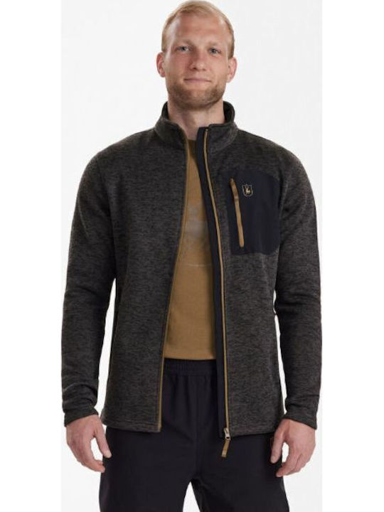 Deerhunter Hunting Cardigan Fleece Gray
