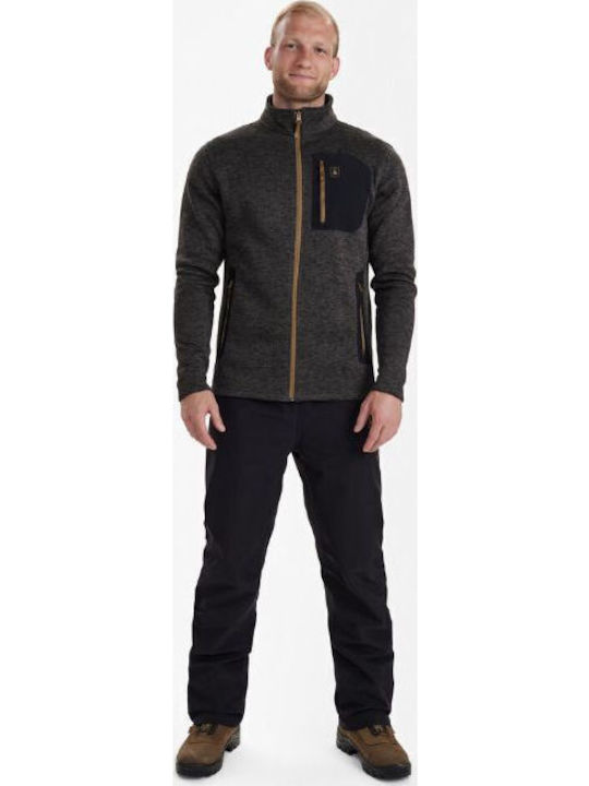 Deerhunter Hunting Cardigan Fleece Gray