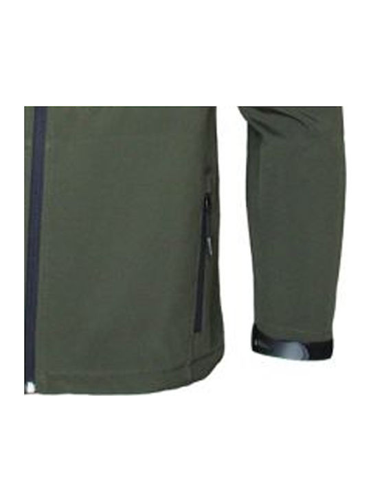 Benisport Αντιανεμικό Κυνηγετικό Μπουφάν Softshell Χακί