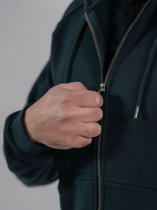 Pentagon Hood Κυνηγετική Ζακέτα Fleece Μαύρο