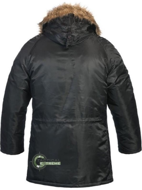 Mil-Tec N3B Hunting Jacket Black Mil-Tec N3B Hunting Jacket Black