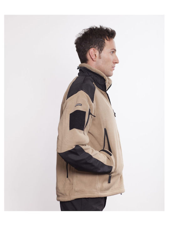 Pentagon Ptolemy Jagdjacke Vlies Beige