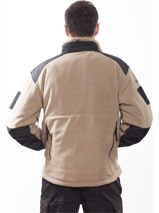 Pentagon Ptolemy Jagdjacke Vlies Beige