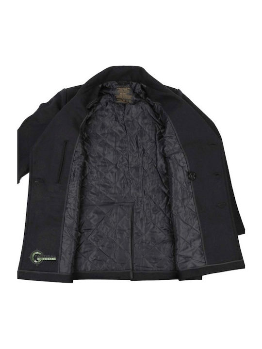 Mil-Tec Peacoat US Κυνηγετικό Μπουφάν Μαύρο