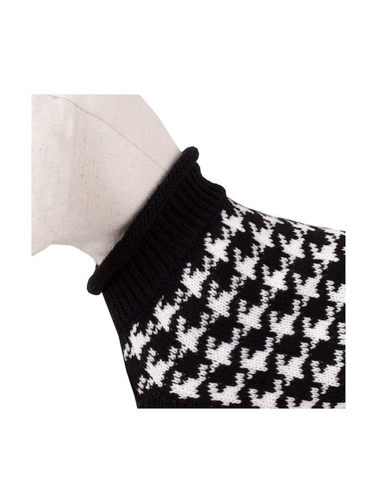 Happet Strickpullover Hund in Schwarz Farbe 30cm.