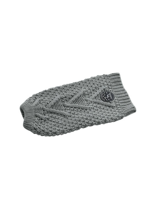 Hunter Malmo Knitted Sweater Dog in Gray color 35x44-50x28-38cm.