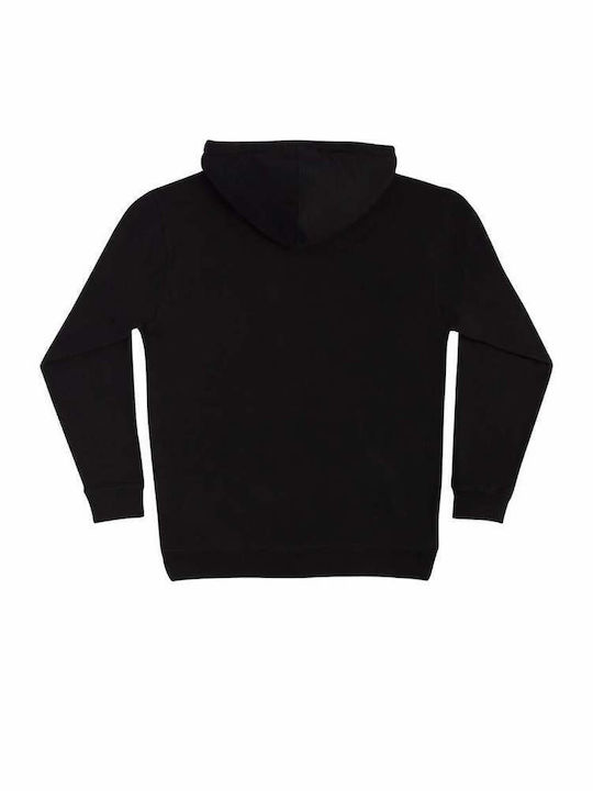 Φούτερ με Κουκούλα Black