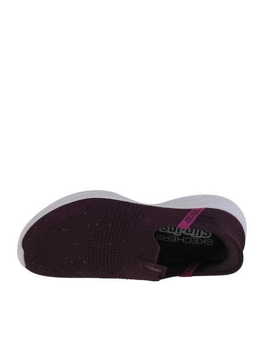 Ultra Flex Γυναικεία Slip-On Μπορντό