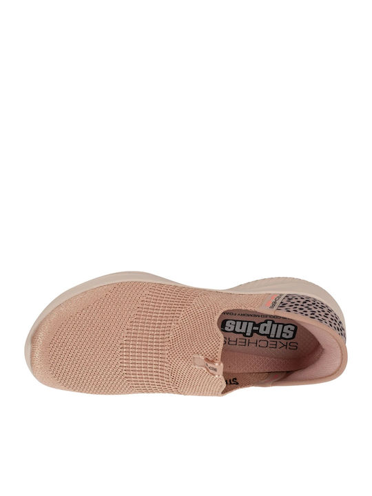 Ultra Flex Damen Slip-Ons Rosa