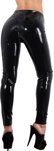 Colanți Latex Negru