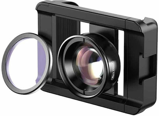 Mobile Lens Apexel Apl-hb100cpl100mm Macro Cpl Black Apl-hb100cpl 3 Άτοκες Δόσεις