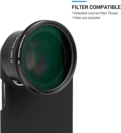 Sandmarc SMU-218 Φακός Κάμερας ​Κινητών Telephoto 2x