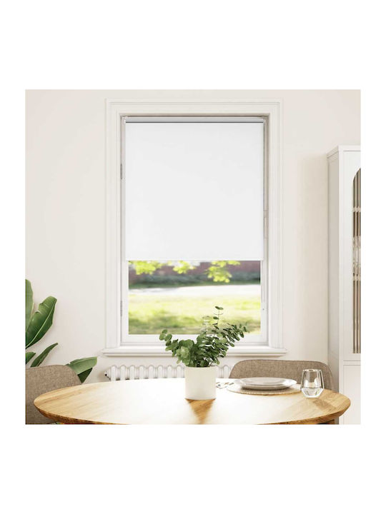 vidaXL Roller Blinds Total Blackout White W65xH175cm 4011927